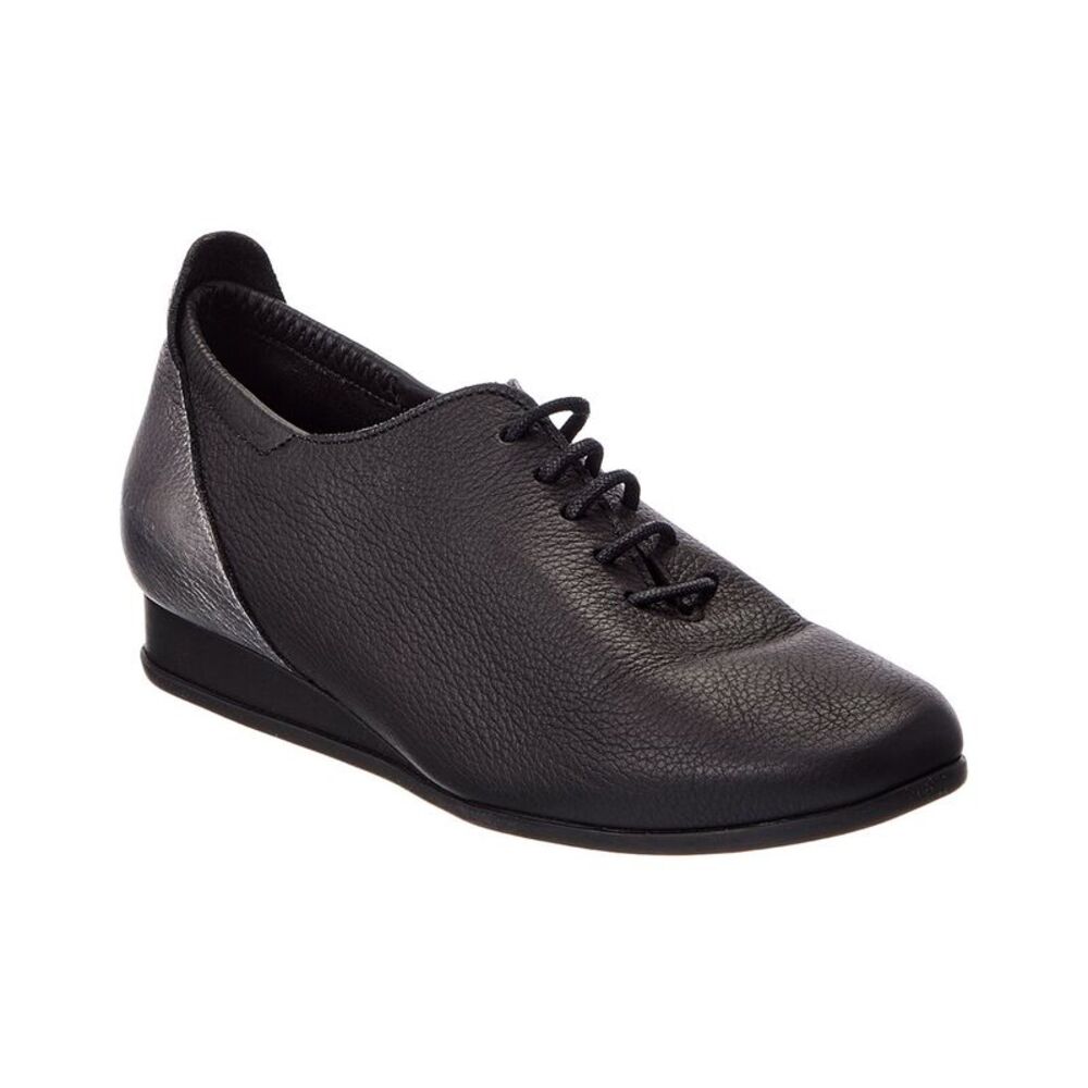 Arche Piano Leather Sneaker, Black